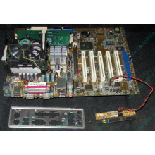 Материнская плата Asus P4PE (FireWire) с процессором Intel Pentium-4 2.4GHz s.478 и памятью 768Mb DDR1 Б/У (Сызрань)