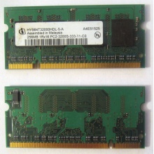 Модуль памяти для ноутбуков 256MB DDR2 SODIMM PC3200 (Сызрань)