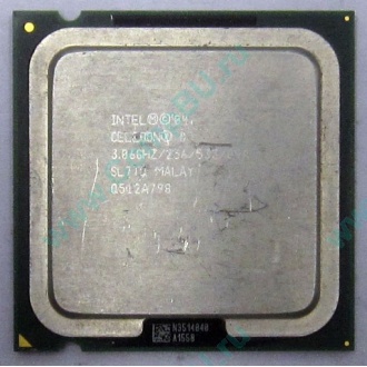 Процессор Intel Celeron D 345J (3.06GHz /256kb /533MHz) SL7TQ s.775 (Сызрань)
