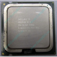Процессор Intel Celeron D 346 (3.06GHz /256kb /533MHz) SL9BR s.775 (Сызрань)